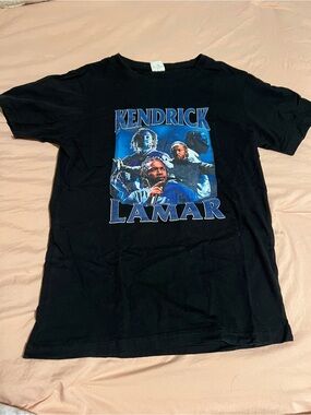 Kendrick Lamar 2024 Concert Tee Black Graphic Short-Sleeve Unisex T-Shirt